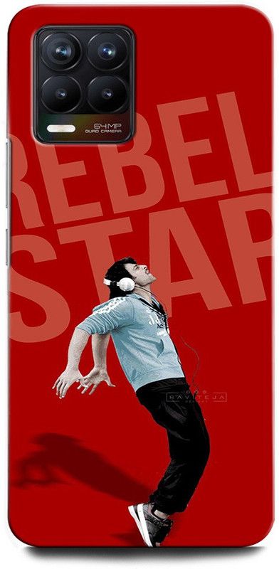 GRAFIQE Back Cover for Realme 8 Pro RMX3081 PRABHAS, BAAHUBALI, SOUTHHERO, TELUGUSTAR  (Multicolor, Shock Proof, Pack of: 1)
