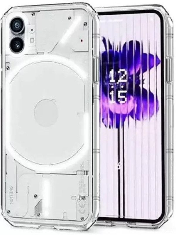 Chemforce Back Cover for Nothing Phone (1), Nothing Phone1  (Transparent, Grip Case, Silicon, Pack of: 1)