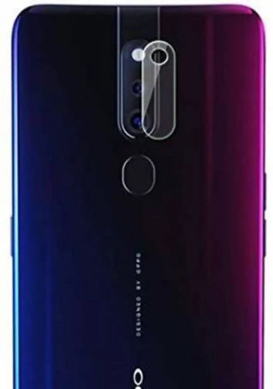 Min Back Camera Lens Glass Protector for Oppo F11 Pro  (Pack of: 1)