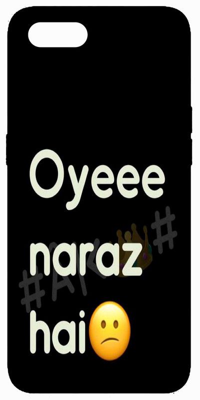PrintKing Back Cover for Realme C2(Quote Cover, Love Quote, Oyee Naraj Hai Quote, Girls Back Cover, Boys Back Cover)  (Multicolor, Waterproof, Silicon, Pack of: 1)