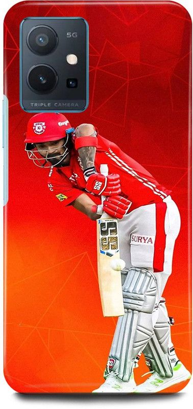 JUGGA Back Cover for OnePlus Nord CE 2 5G, LOKESH, RAHUL, KL, RAHUL, INDIAN, PLAYER, KINGS, 11, PUNJAB  (Red, Hard Case, Pack of: 1)