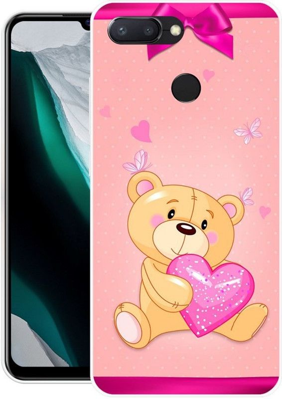FITESTAR Back Cover for Mi Redmi 6  (Multicolor, Grip Case, Silicon, Pack of: 1)