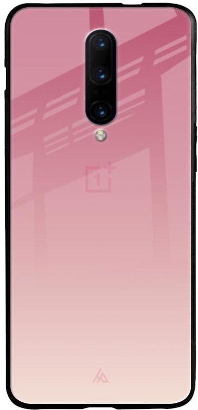 Hocopoco Back Cover for OnePlus 7 Pro  (Pink, Grip Case, Silicon, Pack of: 1)