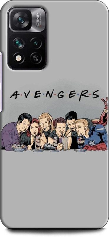 KEYCENT Back Cover for Xiaomi 11i 5G AVENGERS, IRON MAN, THANOS, MARVELS, SUPERHEROES  (Multicolor, Shock Proof, Pack of: 1)
