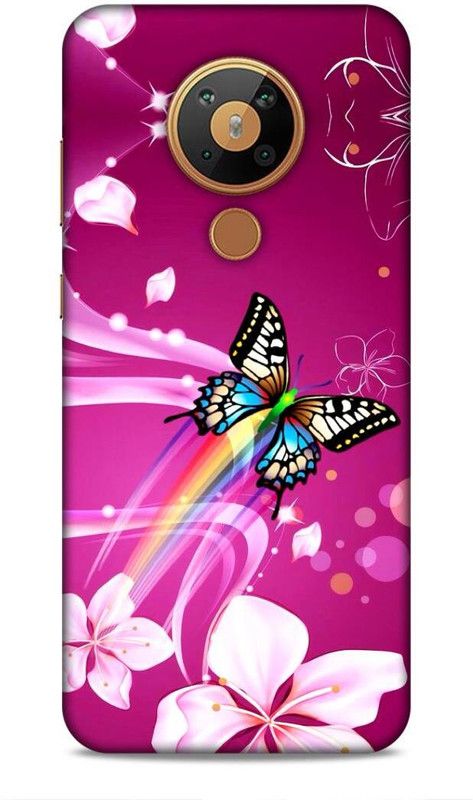 Jellybird Back Cover for Nokia 5.3  (Multicolor, 3D Case, Pack of: 1)