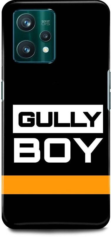 FIKORA Back Cover for Realme 9 Pro 5G, GULLY, BOY, LOGO, SIGN  (Black, Hard Case)