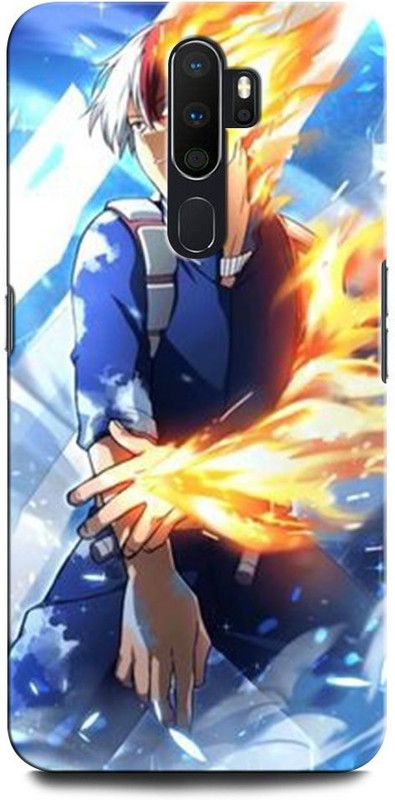 INTELLIZE Back Cover for OPPO A9 2020 SHOTO TODOROKI, ANIME, ACTOR, CARTOON  (Multicolor, Hard Case, Pack of: 1)