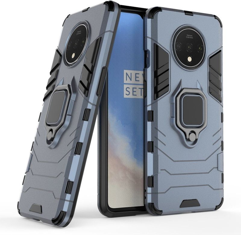 SPL Back Cover for OnePlus 7T  (Blue, Magnetic Case, Pack of: 1)
