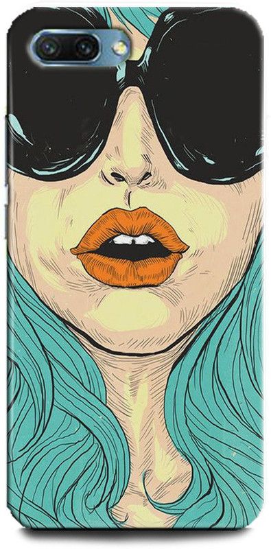 INDICRAFT Back Cover for Honor 10, Anime Girl, Printed  (Multicolor, Shock Proof)