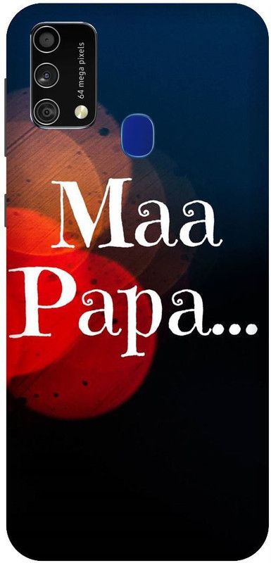 UMPRINT Back Cover for Samsung Galaxy M31 Prime Maa Papa motivational Printed Back Cover  (Multicolor, Hard Case, Pack of: 1)