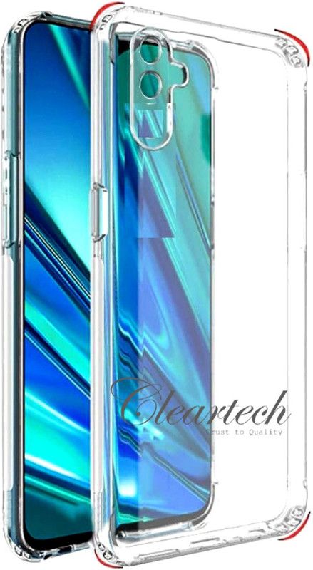 Cleartech Back Cover for Realme C3 (Transparent, Grip Case, Silicon)  (Transparent, Flexible, Pack of: 1)