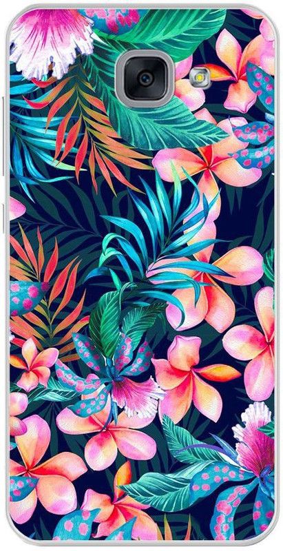 Casemaker Back Cover for Samsung On Max  (Multicolor, Grip Case, Silicon, Pack of: 1)