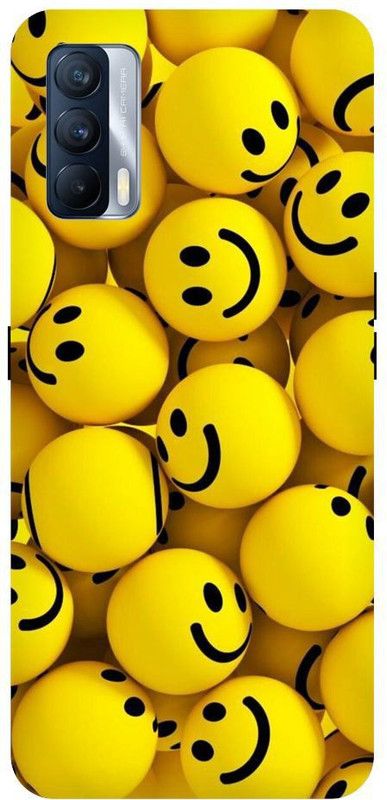 URCHIN Back Cover for Realme X7 smiley, Emoji, Cute, funny, Smile  (Multicolor, Shock Proof, Pack of: 1)