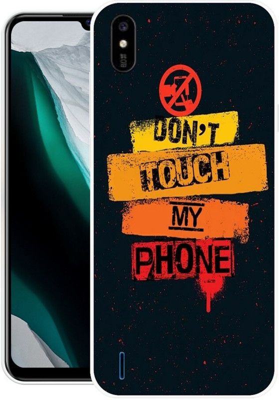 SIMAWAT Back Cover for Lava Z53  (Multicolor, Grip Case, Silicon)