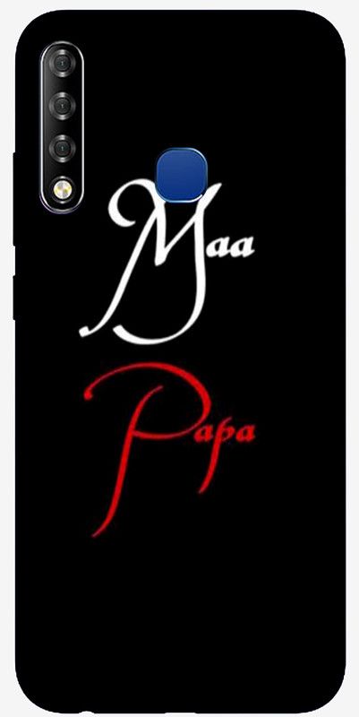 PrintCorner Back Cover for Infinix Smart 3 Plus  (Black, Grip Case, Silicon, Pack of: 1)