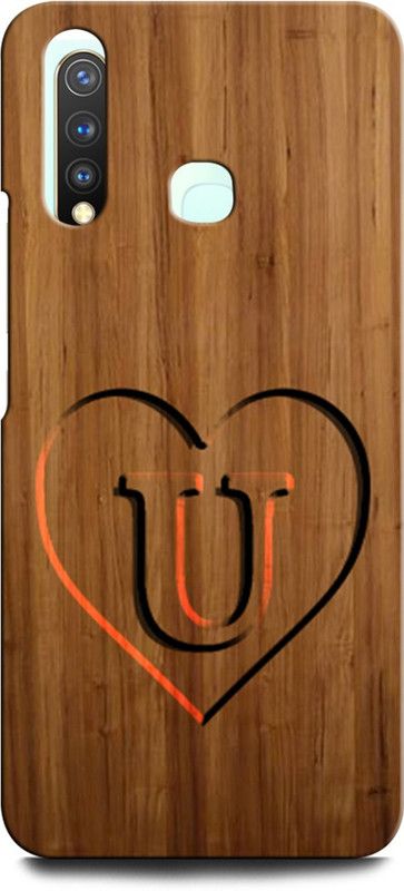 ORBIQE Back Cover for VIVO U20 1921 U, U LETTER, U DESIGN, U ALPHABET, U NAME  (Multicolor, Hard Case, Pack of: 1)