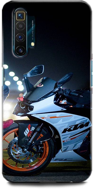 Afterglow Back Cover for Realme X3 KTM DUKE, KTM, PRINCE,BIKE, RACING BIKE,  (Multicolor, Shock Proof, Pack of: 1)