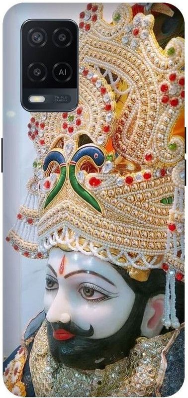 VS PRINT LINK Back Cover for OPPO A54 \ CPH2239 \ Khatu shyam ji, shri krishan  (Multicolor, Hard Case, Pack of: 1)