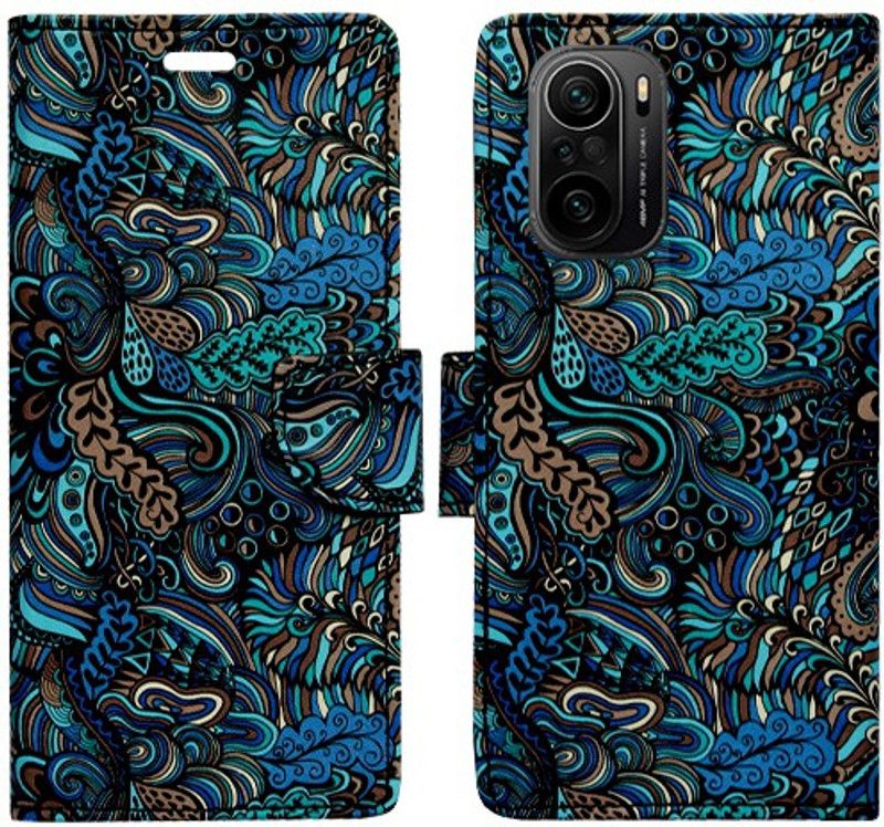 Realgo Flip Cover for Mi 11x Pro 5G  (Blue)