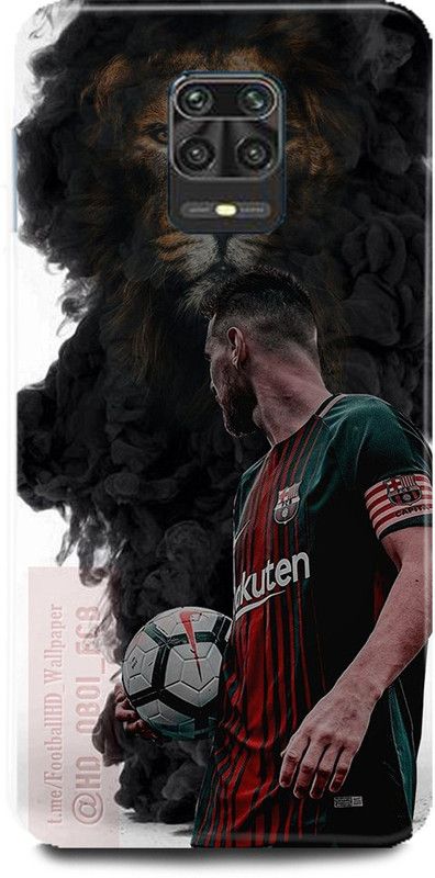 MRBE Back Cover for POCO M2 Pro, LIONEL MESSI BACK COVER  (Multicolor, Hard Case, Pack of: 1)