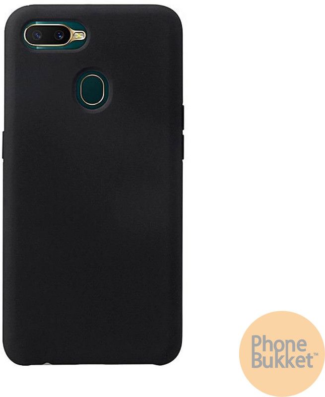 PhoneBukket Back Cover for OPPO F9 PRO/ A7  (Black, Shock Proof, Pack of: 1)