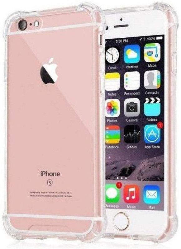 techaspire Bumper Case for Apple iPhone 6 Plus  (Transparent, Grip Case, Silicon, Pack of: 1)