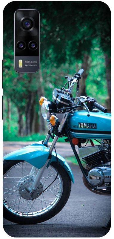 THE NARAYANA COLLECTIONS Back Cover for VIVO Y51 (2020)- V2030-YAMANA,BIKE,LOVER,RACER,BAJAJ  (Multicolor, Hard Case, Pack of: 1)