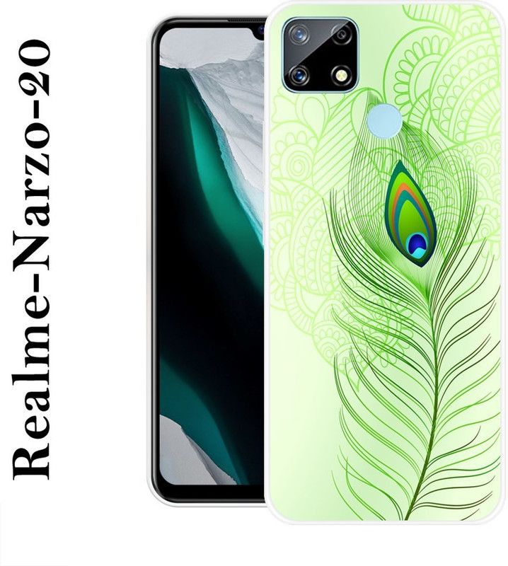 VITARO Back Cover for Realme Narzo 20  (Multicolor, Grip Case, Silicon)