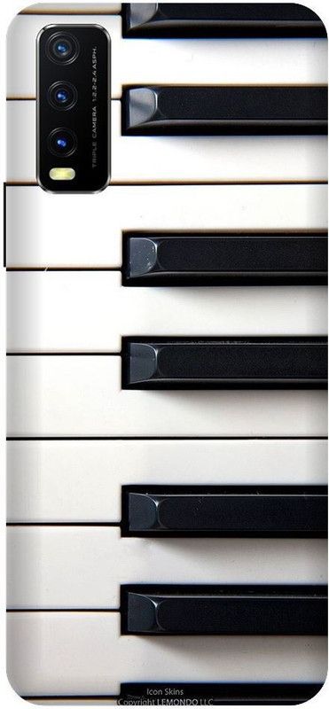 URCHIN Back Cover for Vivo Y20 piano, Piano, Music, Instrument, Cool, Music  (Multicolor, Shock Proof, Pack of: 1)