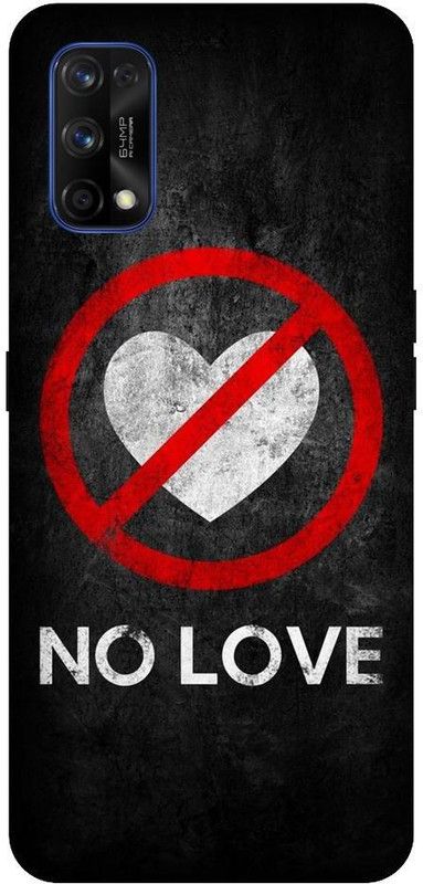 URCHIN Back Cover for Realme 7 ProNo Love, Breakup, Heartbroken, fake Love, Hate love  (Multicolor, Shock Proof, Pack of: 1)