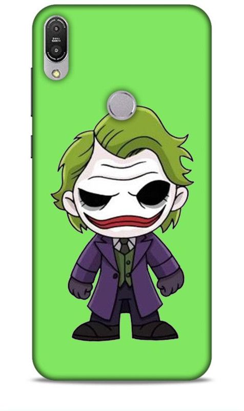 MAPPLE Back Cover for Asus Zenfone Max Pro M1 (Joker / Cartoon)  (Green, Hard Case)
