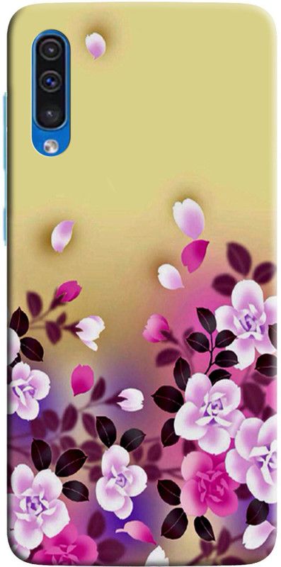 HI5OUTLET Back Cover for SAMSUNG GALAXY A30S  (Pink, Beige, Flexible, Silicon)
