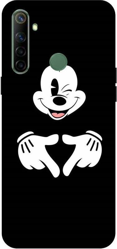 URCHIN Back Cover for Realme5 Mickey mouse, minnie mouse, mickey mouse, cartoon, funny, cute, love, Disney  (Multicolor, Shock Proof, Pack of: 1)