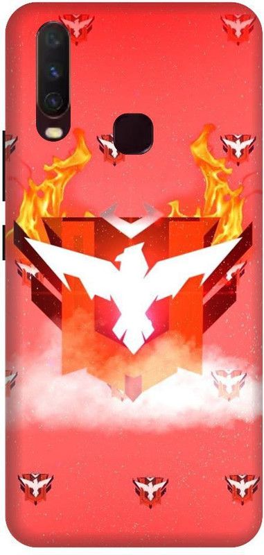 URCHIN Back Cover for vivo Y11 Free Fire, Free fire game, free fire logo, game, free fire  (Multicolor, Shock Proof, Pack of: 1)