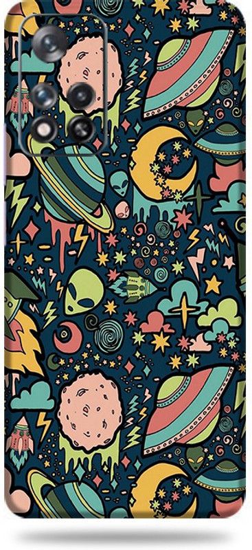 Satisfactory Xiaomi 11i Hypercharge Mobile Skin  (Multicolor)