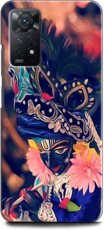 WallCraft Back Cover for REDMI Note 11 Pro LORD KRISHNA, KRISHANJI, GOD, KRISHN KANHIYA  (Multicolor, Dual Protection, Pack of: 1)