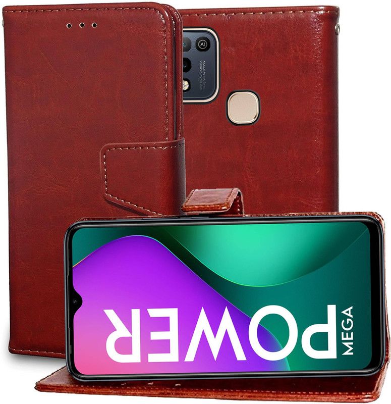 Unistuff Back Cover for Infinix Smart 5, Infinix Hot 10 Play  (Brown, Dual Protection, Pack of: 1)