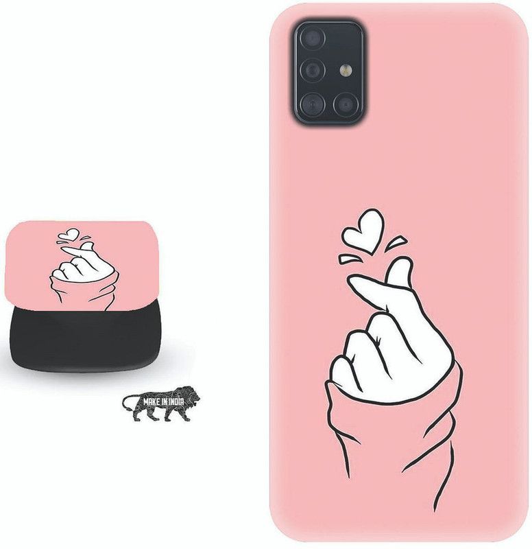 SPBR Back Cover for Samsung Galaxy A71  (Multicolor, Cases with Holder, Pack of: 1)