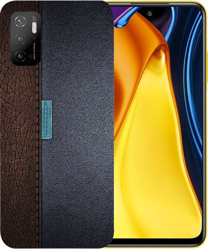 METOO Back Cover for POCO M3 Pro, Leather,jins Printed back cover, Print, 631  (Multicolor, Dual Protection, Silicon, Pack of: 1)