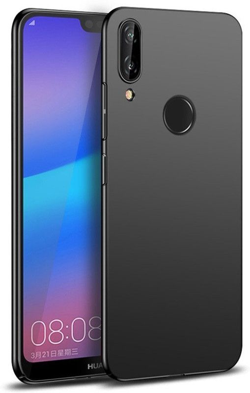 Elica Back Cover for Huawei P20 LITE  (Black, Shock Proof, Silicon, Pack of: 1)