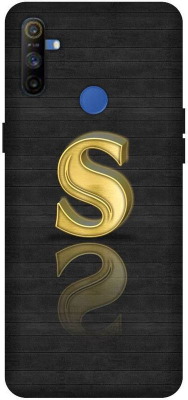SSMORYA Back Cover for Realme Narzo 20A, S Alphabet Printed Back Cover  (Multicolor, Hard Case, Pack of: 1)