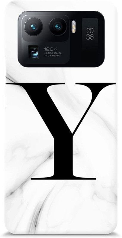 Chiraiyaa Back Cover for Xiaomi Mi 11 Ultra  (Black, White, Hard Case)