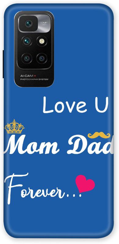 BALESARA Back Cover for Redmi 10 Prime  (Blue, White, Hard Case)