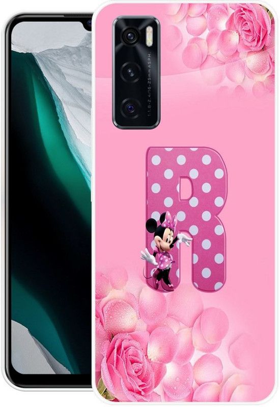 SIMAWAT Back Cover for Vivo V20 SE  (Pink, Grip Case, Silicon, Pack of: 1)