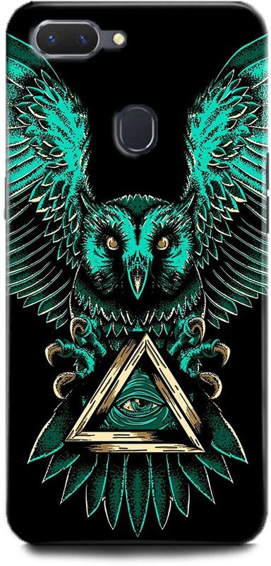 Afterglow Back Cover for OPPO A12 OWL, FUNNY OWL, NIGHT WATCH, ABEJ, BEOGRAD, TRIPPY  (Multicolor, Shock Proof, Pack of: 1)
