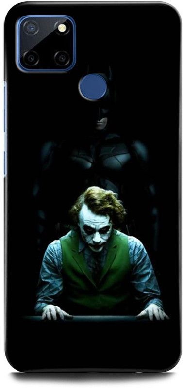 ORBIQE Back Cover for Realme Narzo 30A RMX3171 JOKER, BATMAN, HEALTH LEDGER JOKER, DARK KNIGHT, WHY SO SERIOUS  (Multicolor, Hard Case, Pack of: 1)