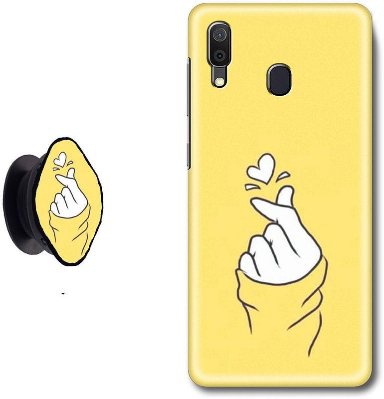 Flipkart SmartBuy Back Cover for Samsung Galaxy A20  (Multicolor, Cases with Holder, Pack of: 2)