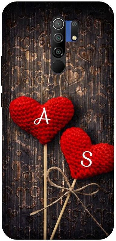 Thecoverking Back Cover for Poco M2 (A,S letter,A,S alphabet,A,S word,A,S name, cases cover  (Multicolor, Waterproof, Pack of: 1)
