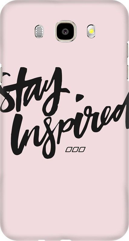 Coberta Case Back Cover for Samsung Galaxy J7 2016 J710 Back Cover Stay Inspired Design Back Case For Samsung Galaxy J7 2016 J710 By Coberta  (Multicolor, Pack of: 1)