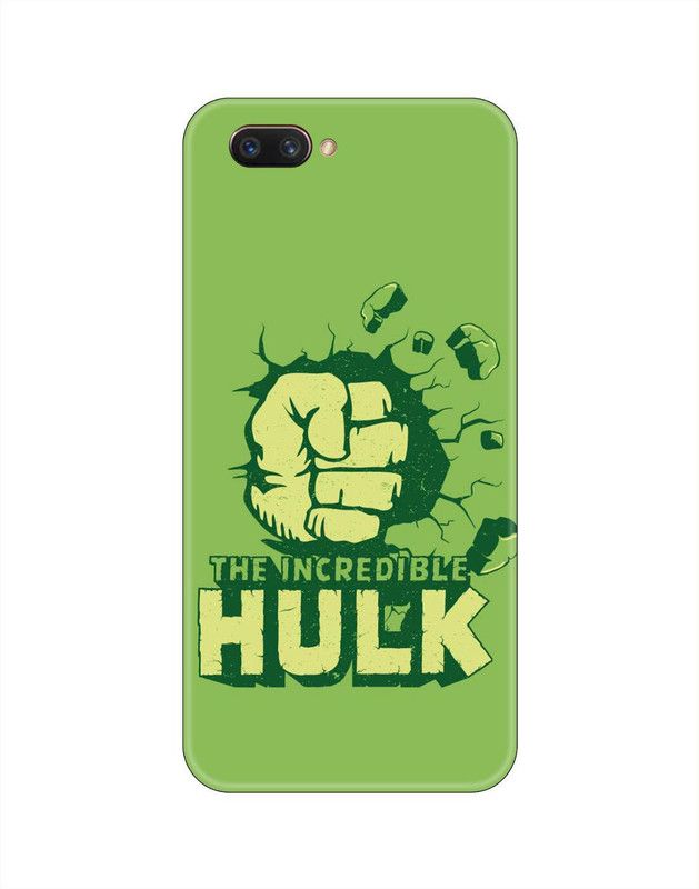Smutty Back Cover for Realme C1, A1603 - Hulk Print  (Multicolor, Hard Case, Pack of: 1)